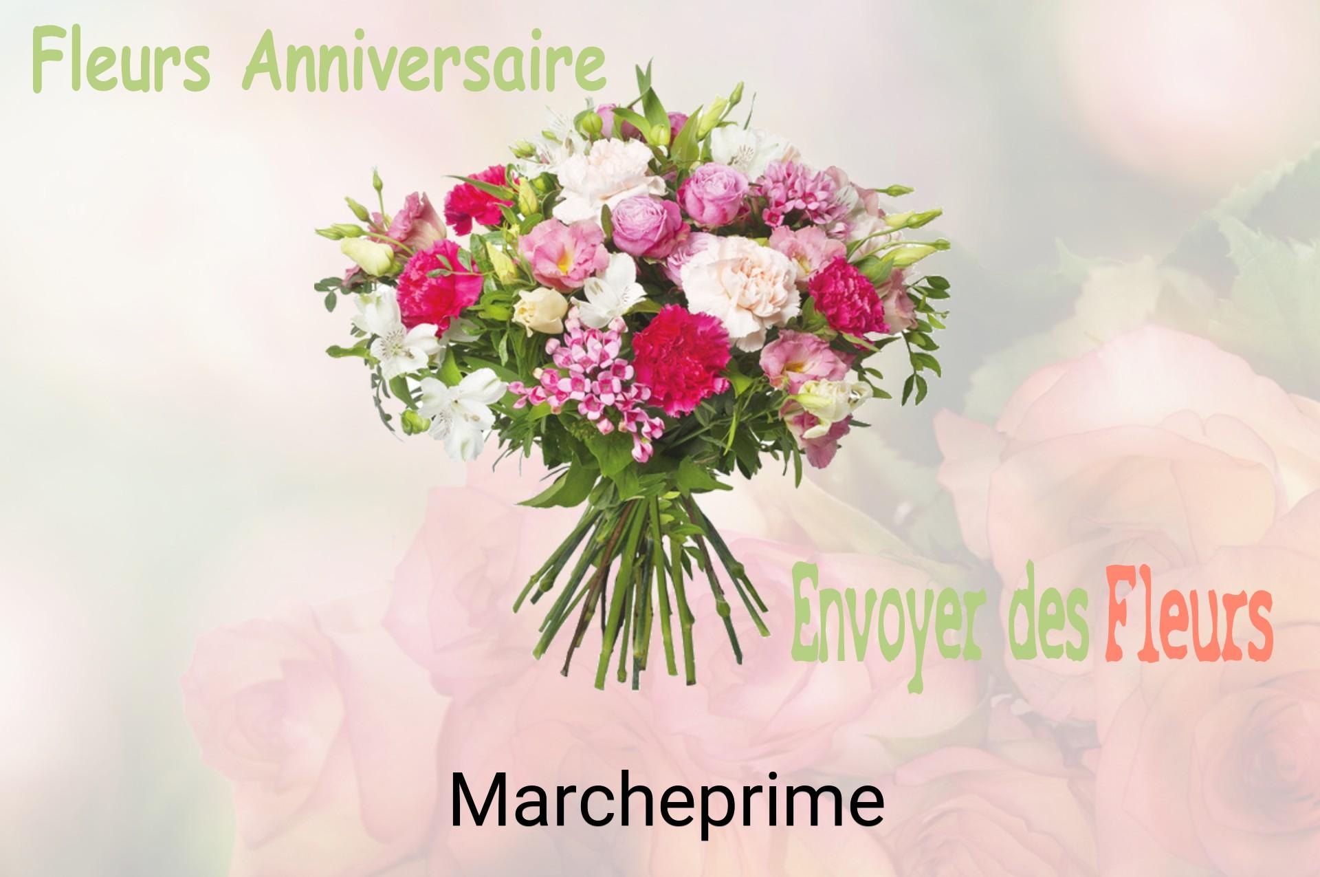 Bouquet de fleurs d’anniversaire livré à Marcheprime